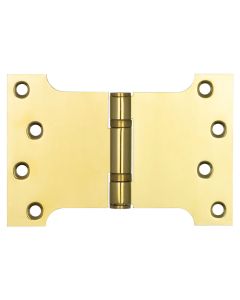 Polished Brass 102x152x3mm Parliament Hinge | J9469PVD