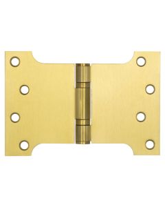 Satin Brass 102x152x3mm Parliament Hinge | J9469SB