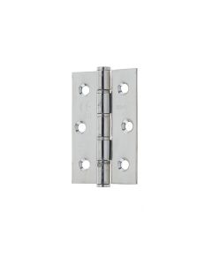 Frelan 76x50x2mm Polished Stainless Steel  grade 201 washered hinges