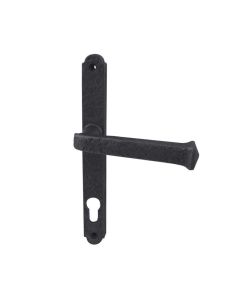 Frelan Black Antique Narrow Plate Euro Handle c/c 92mm