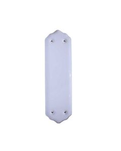 Frelan White 280x78mm Finger Plate