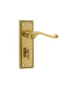 Frelan PB Georgian Bathroom Lever