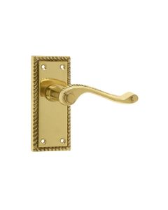 Frelan PB Georgian Lever Latch 117mm x 45mm