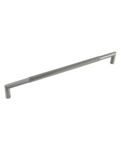 Frelan GM Mitred Diamond Knurled Pull Handle 600x25mm B/T 316g PVD