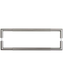 Frelan 425x20mm GM Mitred B/B Linear Knurled Pull Handle 304g