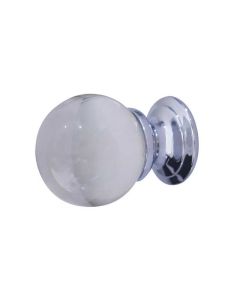 Frelan PC 35mm Clear Glass Ball Knob
