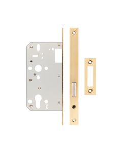 Jedo Satin Brass Architectural Din Euro Deadlocks | JL-DD60SB