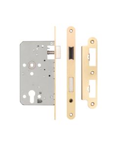 Jedo Satin Brass 72mm Din Escape Euro Locks | JL-DE60RSB