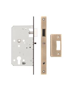 Jedo Antique Brass Architectural 72mm Din Euro Nightlatch | JL-DNL60AB