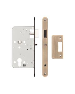 Jedo Antique Brass Architectural 72mm Din Euro Nightlatch | JL-DNL60RAB