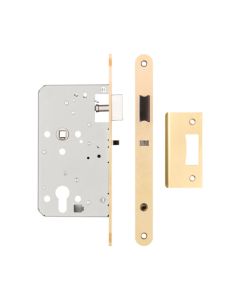 Jedo Satin Brass Architectural 72mm Din Euro Nightlatch | JL-DNL60RSB