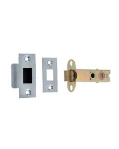 Frelan 150mm SS/PB double sprung tubular latch