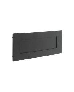 330 x 100mm Grade 316 Matt Black Letter Plate| JMB3009