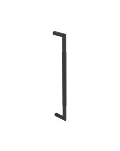 Frelan Matt Black 425x20mm Mitred Bolt Through Linear Pull Handle 