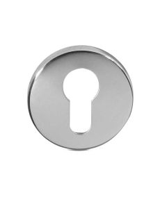 Frelan 52x8mm SSS Euro profile escutcheon Grade 304