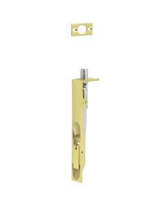 150x20mm Brass Lever action flush bolt | JSS50PVD