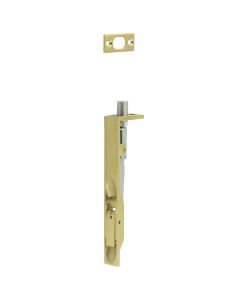 150x20mm Satin Brass Lever action flush bolt | JSS50SB