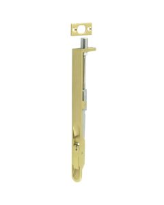 200x20mm Brass Lever action radiused flush bolt | JSS51RPVD
