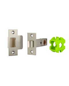 Jigtech Satin Nickel 45mm Standard Passage Tubular Latch | JTL4201