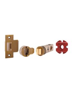 Antique Brass 45mm Smart Passage Latch - JIGTECH - CE/Fire Rated  |  JTL4521-F