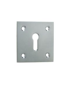 Frelan 50x50mm PC Sq escutcheon