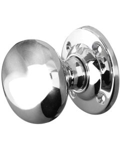 Frelan 51mm PC Mortice knob unsprung