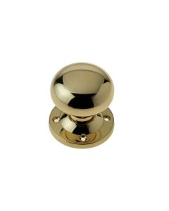 Frelan 57mm PB Mortice knob unsprung