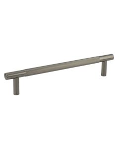 300mm Black Nickel Bolt Through Bari Knurled Pull Handle | JV1800BN