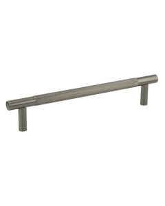 300mm Black Nickel Face Fix Bari Knurled Pull Handle | JV1800BNFF