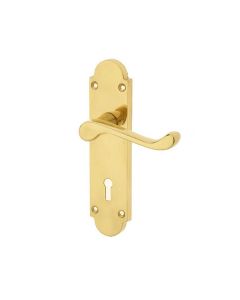 Frelan 166x40mm PB Epsom lever lock
