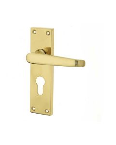 Frelan 153x41mm PB Euro lever lock