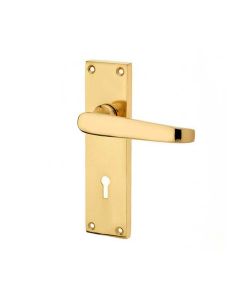 Frelan 153x41mm PB straight lever lock