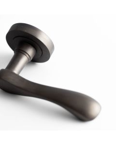 Frelan Gamma Dark Bronze lever on rose
