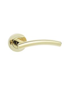 Frelan Curve PVD lever on rose