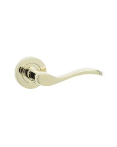 Frelan PVD Turin Lever on rose