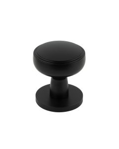 Frelan Matt Black Classic Mortice Door Knob |  JV801MB