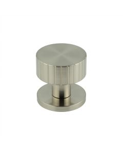 Frelan Satin Nickel Cog Lined Mortice Door Knob |  JV803SN
