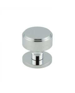 Frelan Polished Chrome Step Edge Mortice Door Knob | JV804PC