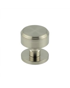 Frelan Satin Nickel Step Edge Mortice Door Knob | JV804SN