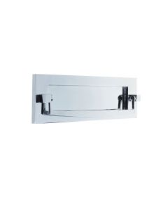 Frelan 250x76mm PC postal knocker aperture 190x40mm