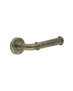 Sets Antique Brass Classic Lever Handle on rose | JV847AB
