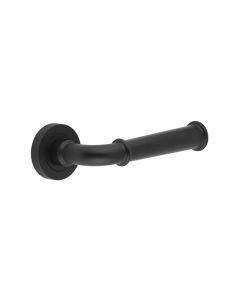 Sets Matt Black Classic Lever Handle on rose | JV847MB