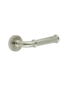 Sets Satin Nickel Classic Lever Handle on rose | JV847SN