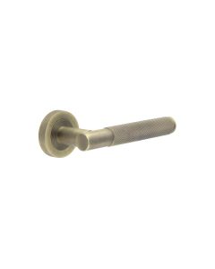 Sets JV850AB Antique Brass Knurled Lever handles