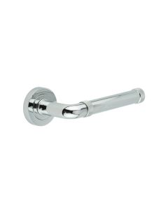 Sets Polished Chrome Midtown Lever Handle on rose | JV853PC