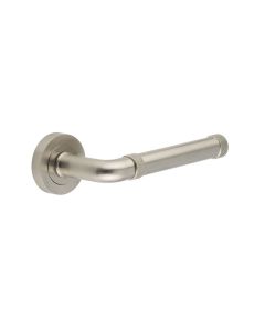 Sets Satin Nickel Midtown Lever Handle on rose | JV853SN