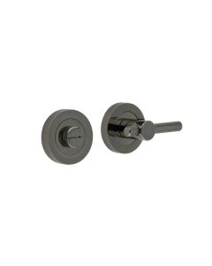 Frelan Black Nickel Knurled Easy Turn & Release