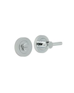 Frelan Polished Chrome Knurled Easy Turn & Release