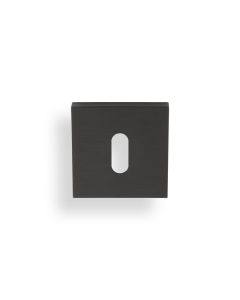 Valli Dark Bronze PVD Standard Key Square Escutcheon | K1103SQEDPVD