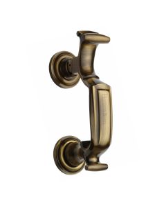Heritage Brass Antique Brass Doctor Front Door Knocker